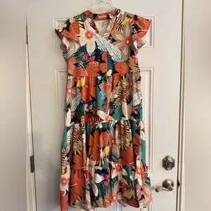💛2 for $15💛Sunday Floral Maxi Dress - Multicolor